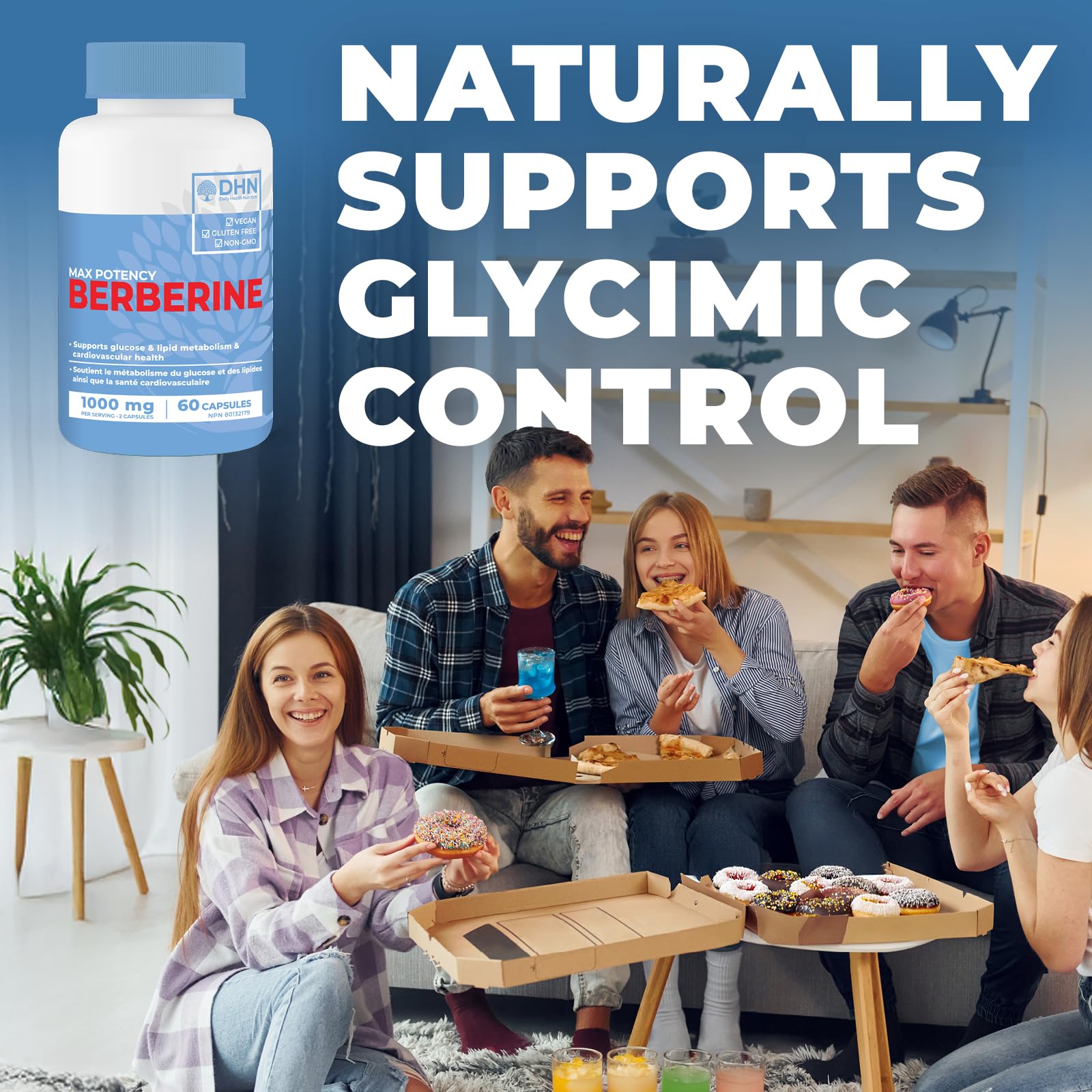 NEW Premium Berberine 1000mg Supplement ( 2 x 500mg Vegan Capsules) | Max Pot...