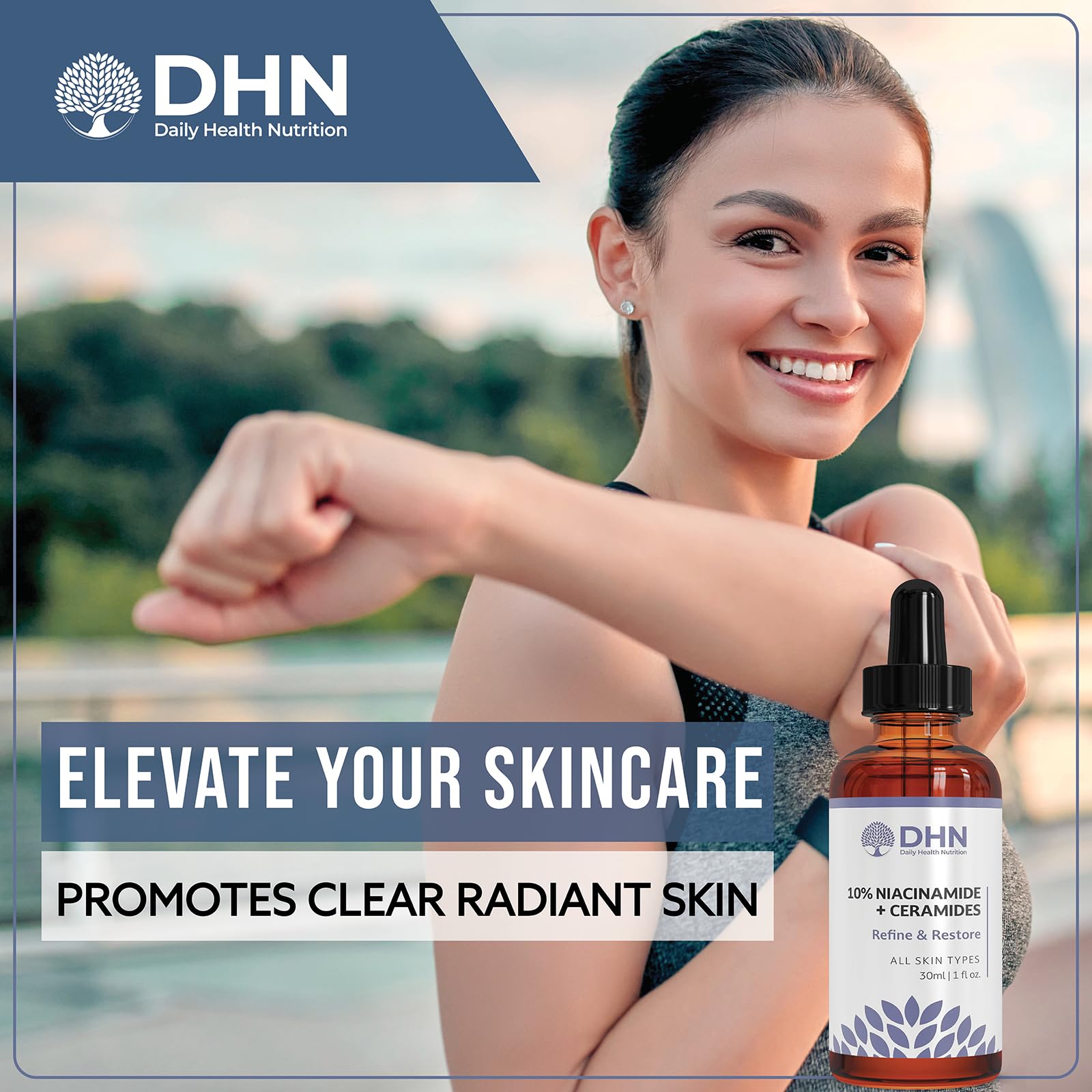 10% Niacinamide + Ceramides Anti-Aging Repair Serum